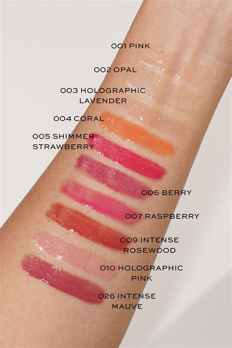 dior addict lip balm dupe|Dior lip gloss color chart.